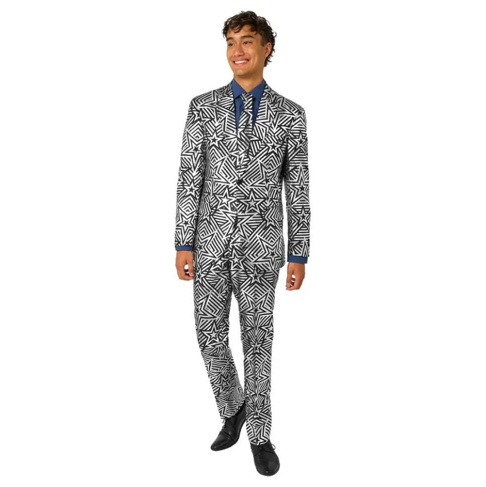 OppoSuits Silver Geo Star Puku