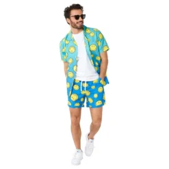 OppoSuits Smiley Summer Fade Shorts Puku