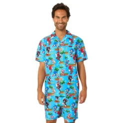 OppoSuits Sonic™ Green Hill Shorts Puku