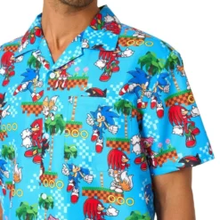 OppoSuits Sonic™ Green Hill Shorts Puku