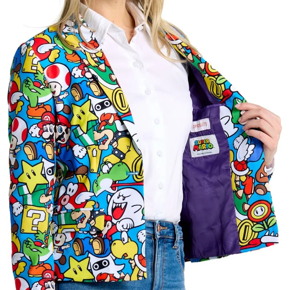 OppoSuits Super Mario Naisten pikkutakki