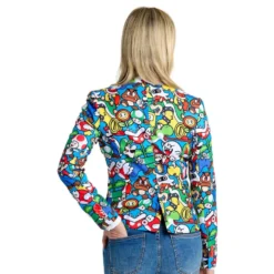 OppoSuits Super Mario Naisten pikkutakki