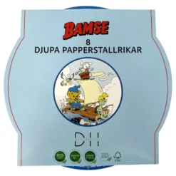 Pahvikulhot Vene Bamse