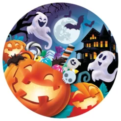Pahvilautaset Halloweenjuhla