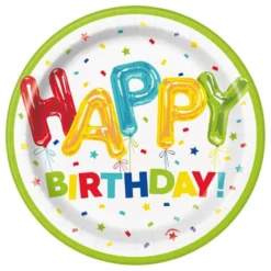 Pahvilautaset Happy Birthday