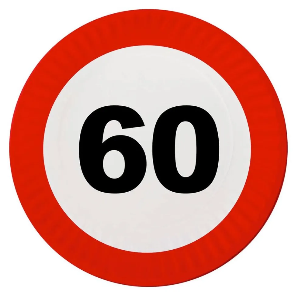 Pahvilautaset Liikennemerkki 60