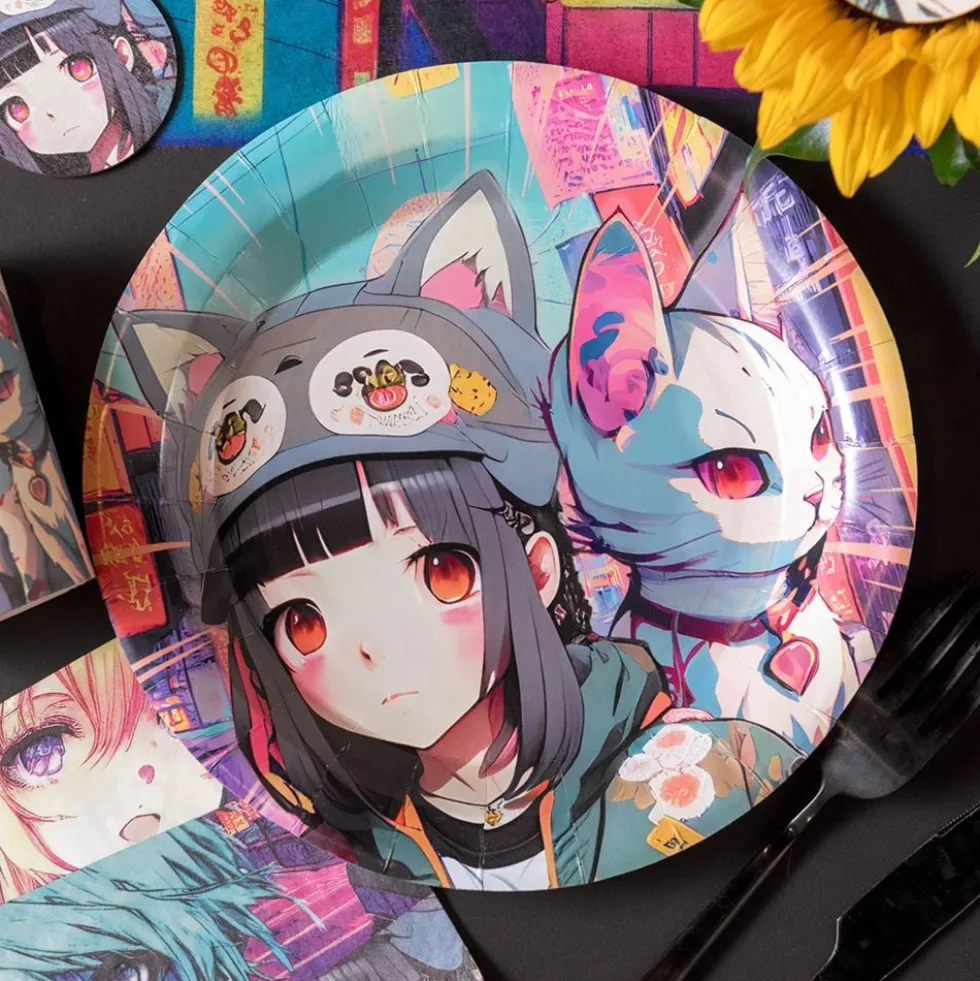 Pahvilautaset Manga