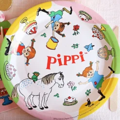 Pahvilautaset Peppi Pitkätossu