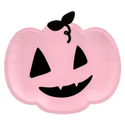 Pahvilautaset Pinkki Kurpitsa Halloween