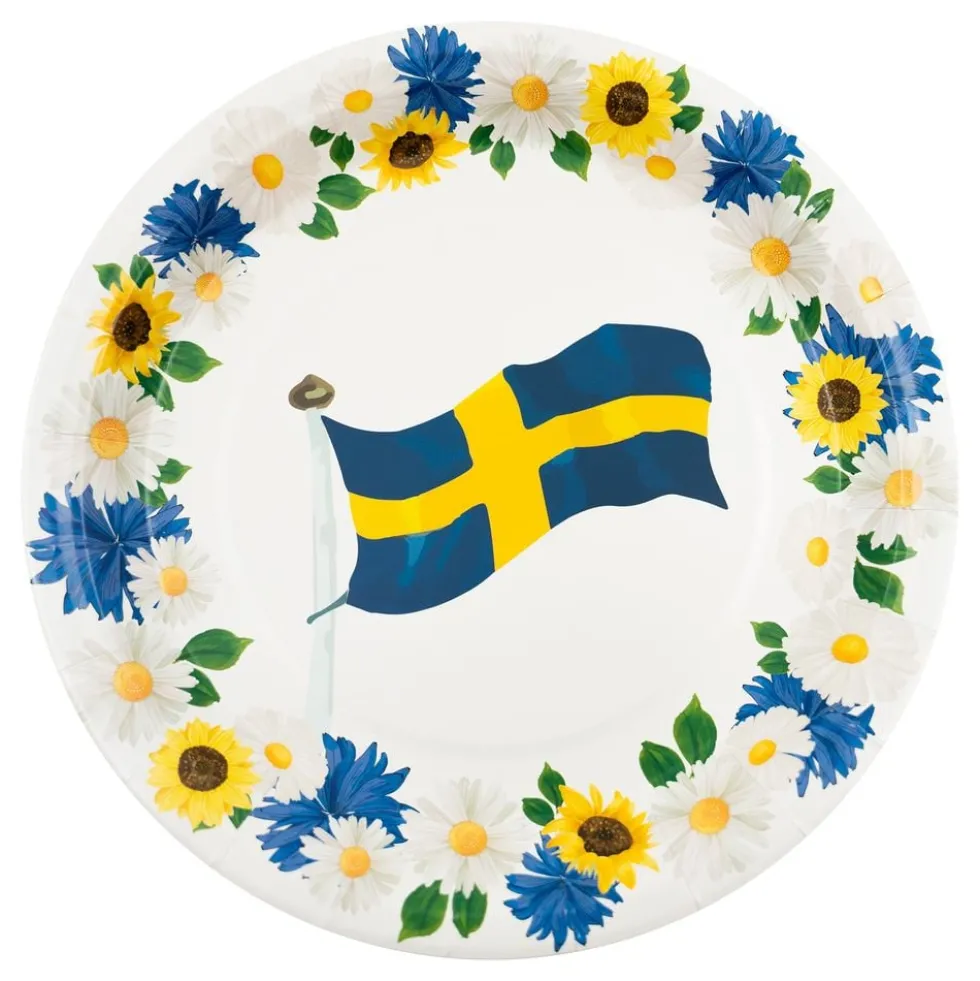 Pahvilautaset Ruotsalaiset Kukat