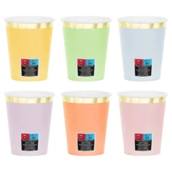 Pahvimukit Pastelliset