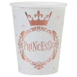 Pahvimukit Princesse Ruusukulta