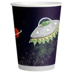 Pahvimukit Space Party