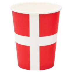 Pahvimukit Tanskan Lippu