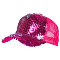 Paljettilippis Neonvaaleanpunainen