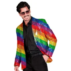 Paljettipikkutakki Pride