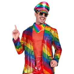 Paljettipikkutakki Pride