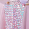 Paljettipöytäliina Väriloisto
