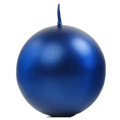 Pallokynttilä Sininen Metallic