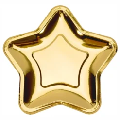 Paperileipälautanen Tähti Kulta Metallic