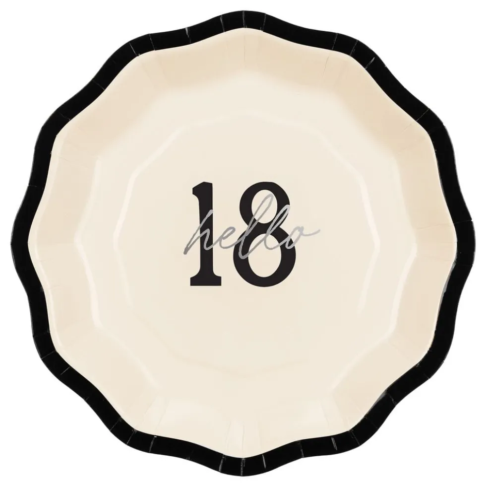 Paperileipälautaset Hello 18 Rosetti