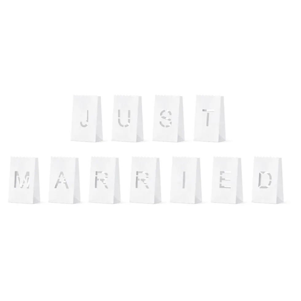 Paperilyhdyt Just Married