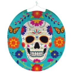 Paperilyhty Pyöreä Day of the Dead