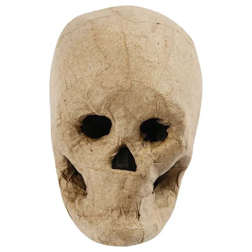 Papier-maché Pääkallo