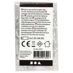 Paristokäyttöinen LED Valonauha Läpinäkyvä
