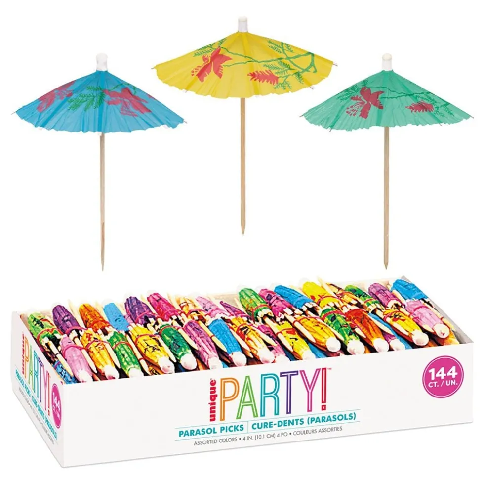 Partypicks Drinkkisatevarjo Monivärinen