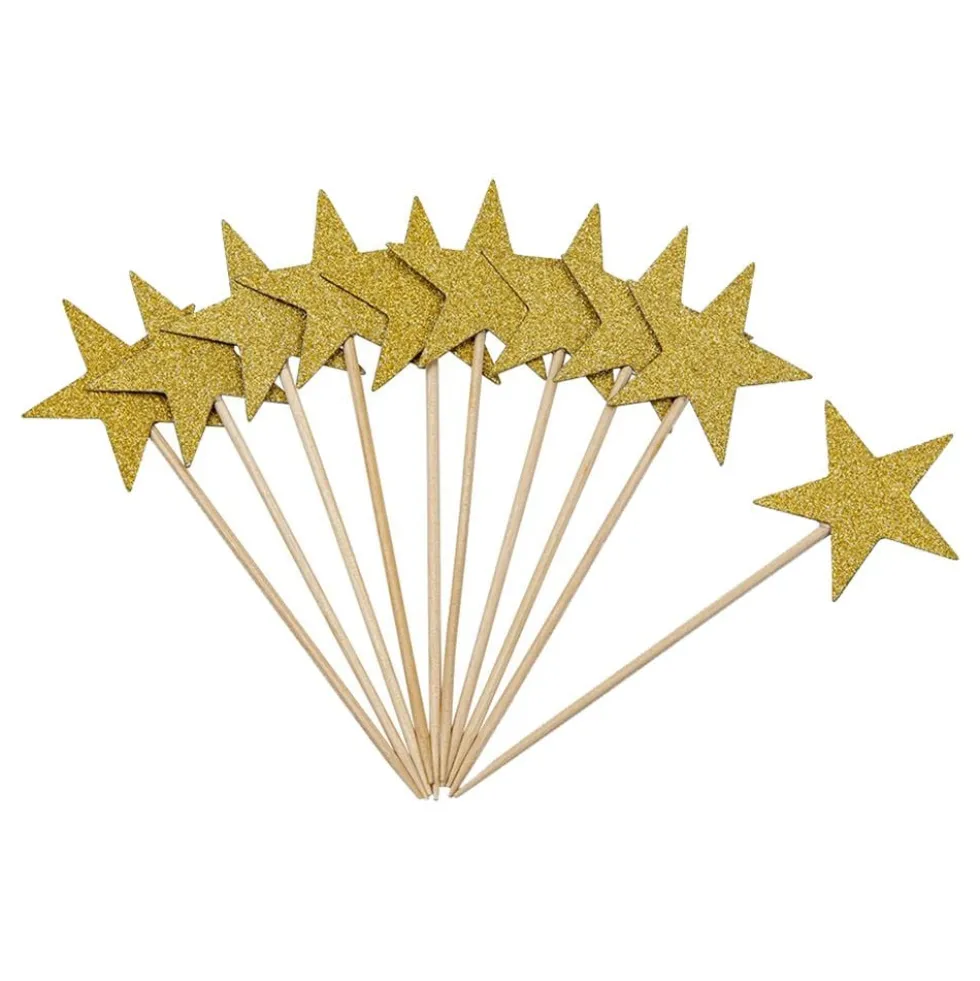 Partypicks Kimaltavilla Kultatähdillä
