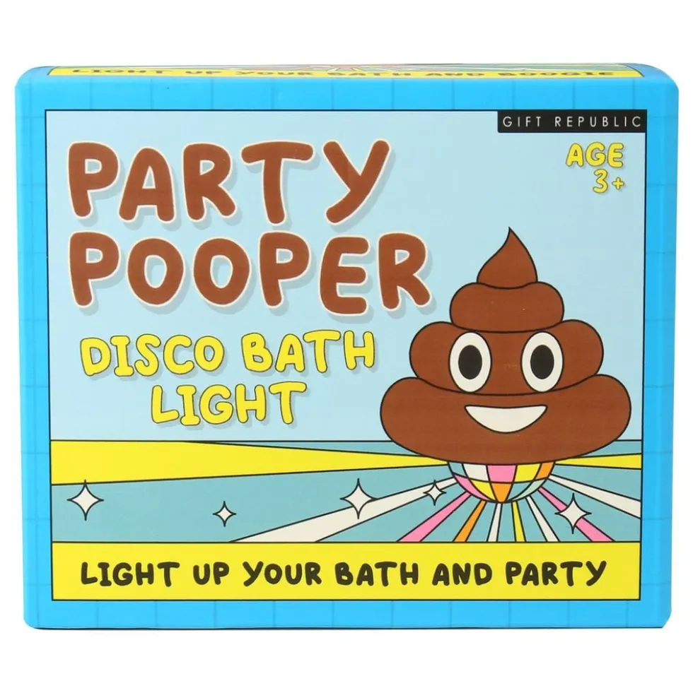 Party Pooper -kylpylamppu
