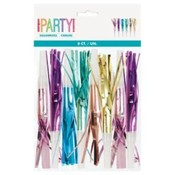 Partytorvi Metallic Monivärinen Hapsuilla