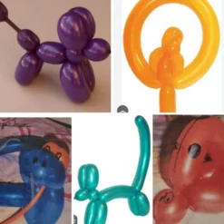Pastellinvaaleanpunaiset mallailmapallot