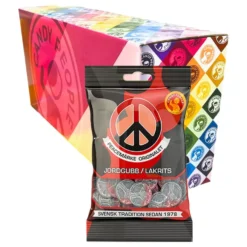 Peacemärken Jordgubb-Lakrits Suurpakkaus