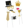 Photo Booth Kit Golden Wishes