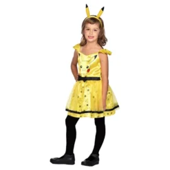 Pikachu Mekko Lasten Naamiaisasu
