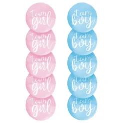 Pins Team Boy & Team Girl
