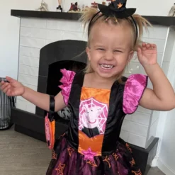 Pipsa Possu Halloween Mekko Lasten Naamiaisasu