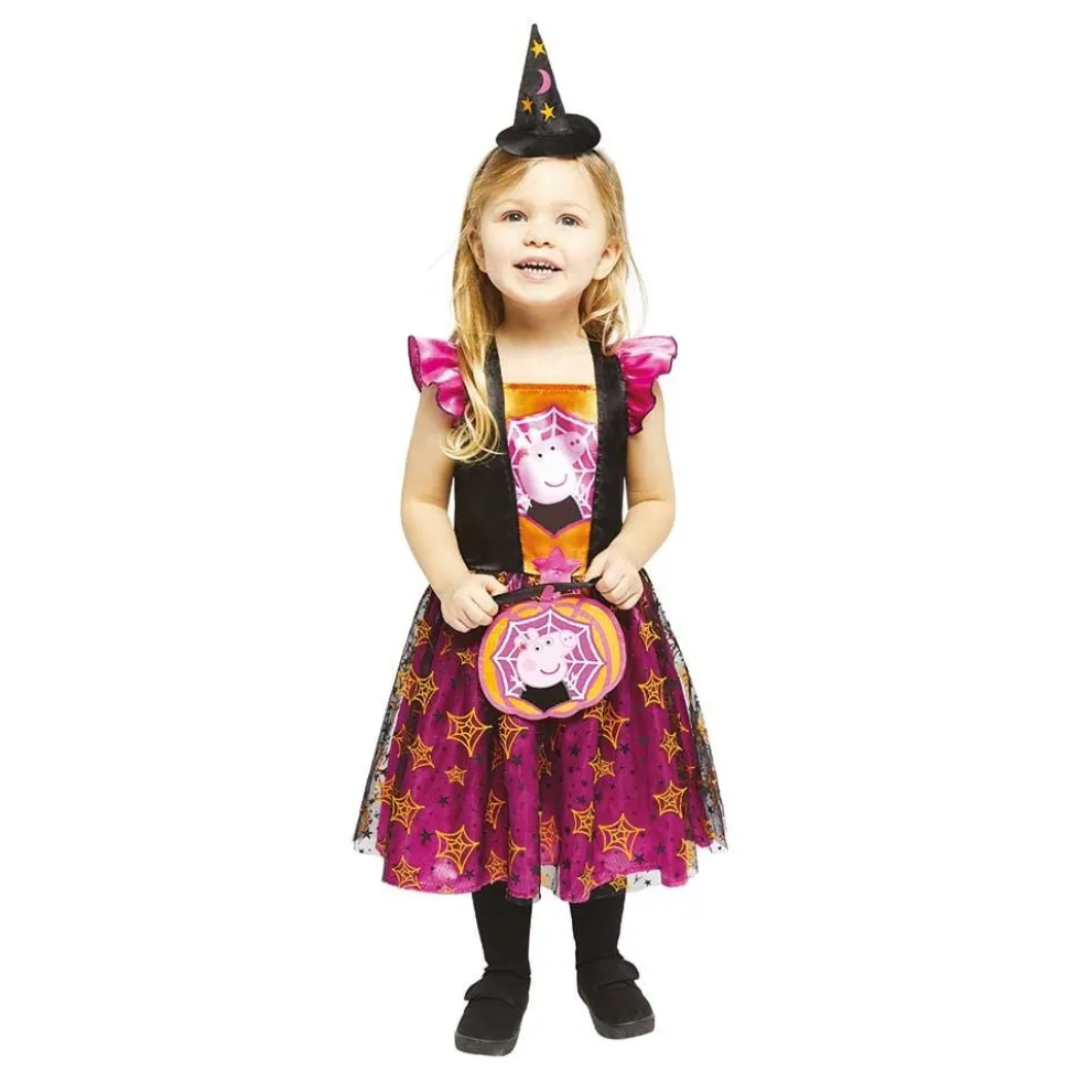 Pipsa Possu Halloween Mekko Lasten Naamiaisasu