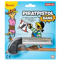 Piraattipistooli BANG Pilailutuote