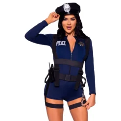 Poliisi Body Deluxe Naamiaisasu