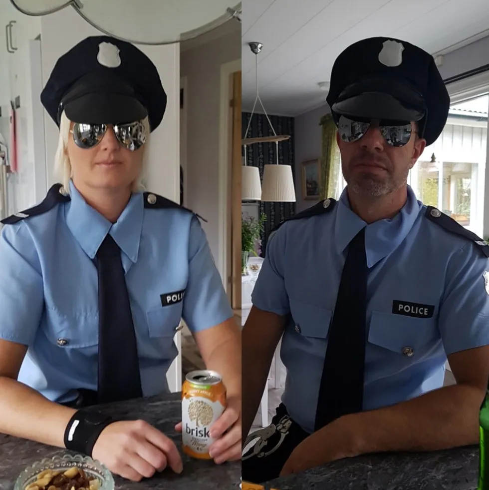 Poliisi Klassinen Naamiaisasu
