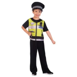 Poliisi Liivillä Lasten Naamiaisasu