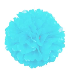 Pom Pom Sininen Roikkuva Koriste