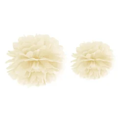 Pom Pom Vaniljanvalkoinen Riippuva Koriste