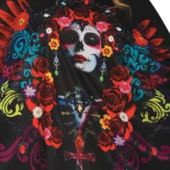 Poncho hupulla Day Of the Dead