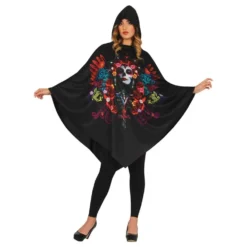 Poncho hupulla Day Of the Dead