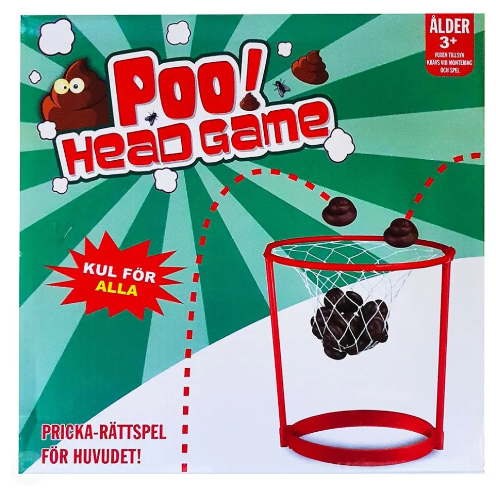 Poo Head Hoop Juhlapeli