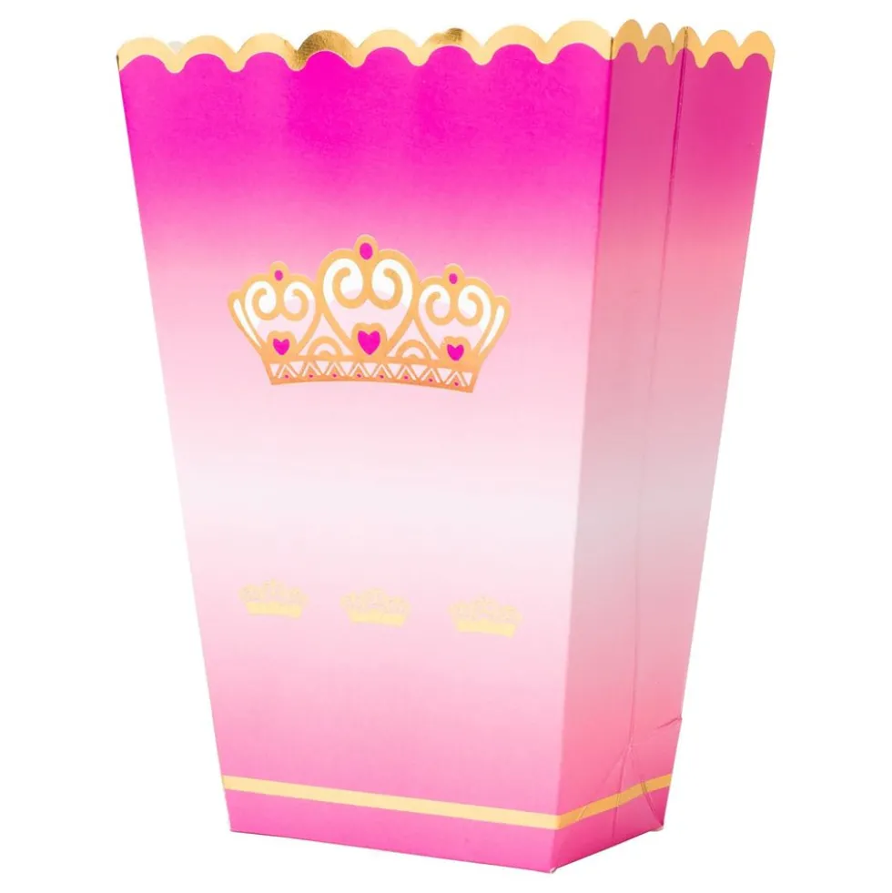 Popcornastiat Prinsessakruunu Vaaleanpunainen